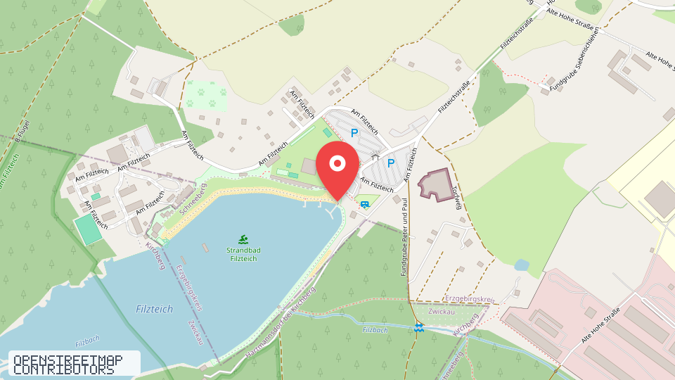 Kartenvorschau Strandbad Filzteich