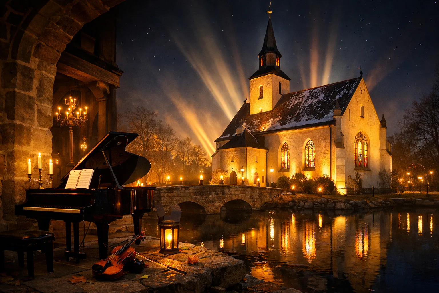 Nacht der erleuchteten Kirche - Klaffenbach
