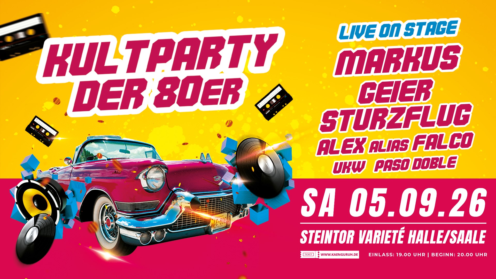 Kultparty der 80er